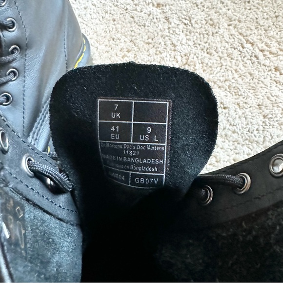 1460 AMBASSADOR LEATHER LACE UP BOOTS - Picture 8 of 8